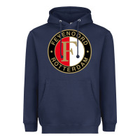 Navy europe, feyenoord, action Heavyweight Hoodie - linhVisuals