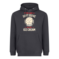 Smoke funny volleyball if you want a soft serve volleyball t shirt Heavyweight Hoodie - linhVisuals