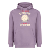 Lavender funny volleyball if you want a soft serve volleyball t shirt Heavyweight Hoodie - linhVisuals
