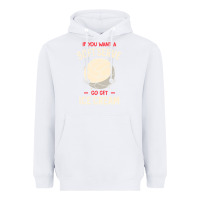 White funny volleyball if you want a soft serve volleyball t shirt Heavyweight Hoodie - linhVisuals