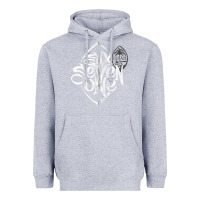 Heather Grey guam hoodie hafa adai chamorro guamanian guahan 671 black zip hoodie Heavyweight Hoodie - linhVisuals