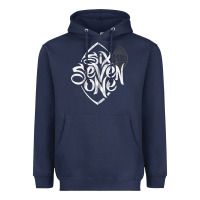Navy guam hoodie hafa adai chamorro guamanian guahan 671 black zip hoodie Heavyweight Hoodie - linhVisuals