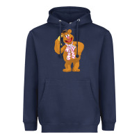 Navy gonzo fozzie Heavyweight Hoodie - linhVisuals