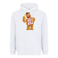 White gonzo fozzie Heavyweight Hoodie - linhVisuals