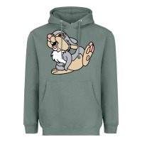Sage thumper Heavyweight Hoodie - linhVisuals