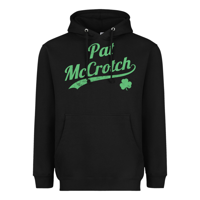 Pat Mccrotch Funny St. Patrick's Day Long Sleeve T Shirt Heavyweight Hoodie by linhVisuals | Teevron