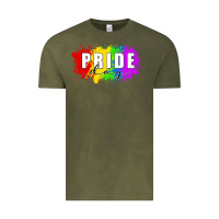 Vintage Olive Pride Day Vintage Tee - FaDigitalArtStudio