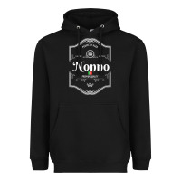 Black perfectly aged premium quality italian nonno shirt Heavyweight Hoodie - linhVisuals
