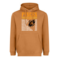 Meerkat pisces facts t shirt pisces birthday gifts Heavyweight Hoodie - linhVisuals