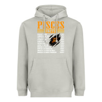Moon Dust pisces facts t shirt pisces birthday gifts Heavyweight Hoodie - linhVisuals