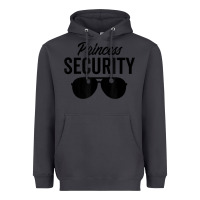 Smoke princess security dad boyfriend husband pregnancy t shirt Heavyweight Hoodie - linhVisuals