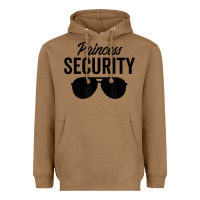 Toasted Coconut princess security dad boyfriend husband pregnancy t shirt Heavyweight Hoodie - linhVisuals