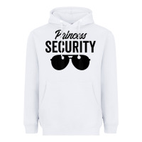 Princess Security Dad Boyfriend Husband Pregnancy T Shirt Heavyweight Hoodie | Teevron