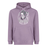 Lavender santa muerte female deity mexican satanic dead sugar skull tank top Heavyweight Hoodie - linhVisuals