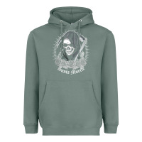 Sage santa muerte female deity mexican satanic dead sugar skull tank top Heavyweight Hoodie - linhVisuals
