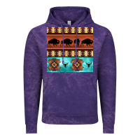 Cloud Purple native american aztec seamless pattern 2 Vintage Hoodie - BundleAndBundleShop
