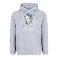 Heather Grey santa muerte female deity mexican satanic dead sugar skull tank top Heavyweight Hoodie - linhVisuals