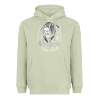 Matcha santa muerte female deity mexican satanic dead sugar skull tank top Heavyweight Hoodie - linhVisuals