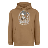 Toasted Coconut santa muerte female deity mexican satanic dead sugar skull tank top Heavyweight Hoodie - linhVisuals