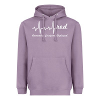 Lavender red friday military remember everyone deployed heartbeat t shirt Heavyweight Hoodie - linhVisuals