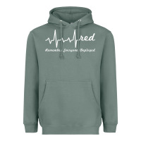Sage red friday military remember everyone deployed heartbeat t shirt Heavyweight Hoodie - linhVisuals