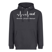 Smoke red friday military remember everyone deployed heartbeat t shirt Heavyweight Hoodie - linhVisuals