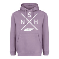Lavender vintage nashville retro nsh cross t shirt Heavyweight Hoodie - linhVisuals