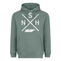 Sage vintage nashville retro nsh cross t shirt Heavyweight Hoodie - linhVisuals