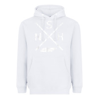 White vintage nashville retro nsh cross t shirt Heavyweight Hoodie - linhVisuals