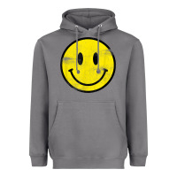 Storm vintage retro happy smiley face 80's 90's aesthetic t shirt Heavyweight Hoodie - linhVisuals