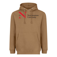 Toasted Coconut The the northeastern Heavyweight Hoodie - linhVisuals