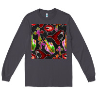 Smoke halloween bad witch seamless pattern Long Sleeve Tee - BundleAndBundleShop