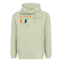 Matcha The university of miami Heavyweight Hoodie - linhVisuals