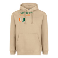 Mushroom The university of miami Heavyweight Hoodie - linhVisuals