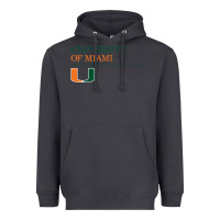 Smoke The university of miami Heavyweight Hoodie - linhVisuals