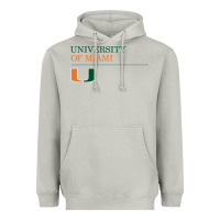 Moon Dust The university of miami Heavyweight Hoodie - linhVisuals