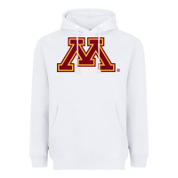White The university of minnesota Heavyweight Hoodie - linhVisuals
