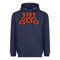 Navy The university of minnesota Heavyweight Hoodie - linhVisuals