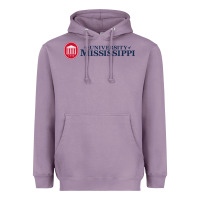 Lavender The university of mississippi Heavyweight Hoodie - linhVisuals