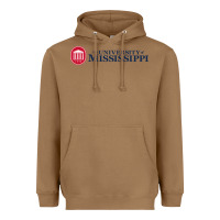 Toasted Coconut The university of mississippi Heavyweight Hoodie - linhVisuals