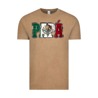 Vintage Coffee Mexican Flag Papá Vintage Tee - Jasminsmagicworld