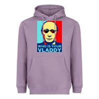 Lavender who is your vladdy Heavyweight Hoodie - linhVisuals