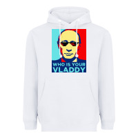 White who is your vladdy Heavyweight Hoodie - linhVisuals