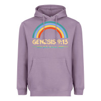 Lavender genesis 913 god's promise faithfully rainbow bible verse t shirt Heavyweight Hoodie - linhVisuals