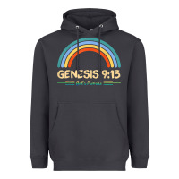 Smoke genesis 913 god's promise faithfully rainbow bible verse t shirt Heavyweight Hoodie - linhVisuals