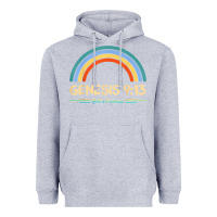 Heather Grey genesis 913 god's promise faithfully rainbow bible verse t shirt Heavyweight Hoodie - linhVisuals