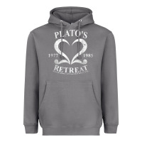 Storm plato retreat club vintage retro nyc t shirt Heavyweight Hoodie - linhVisuals
