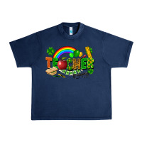 Navy teacher st patrick Urban Heavy Tee - FaDigitalArtStudio