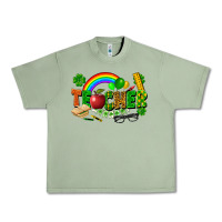 Oil Green teacher st patrick Urban Heavy Tee - FaDigitalArtStudio