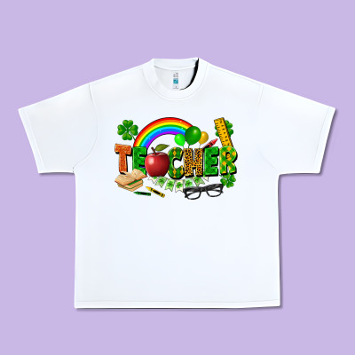 Teacher St Patrick Urban Heavy Tee Designed By Fadigitalartstudio